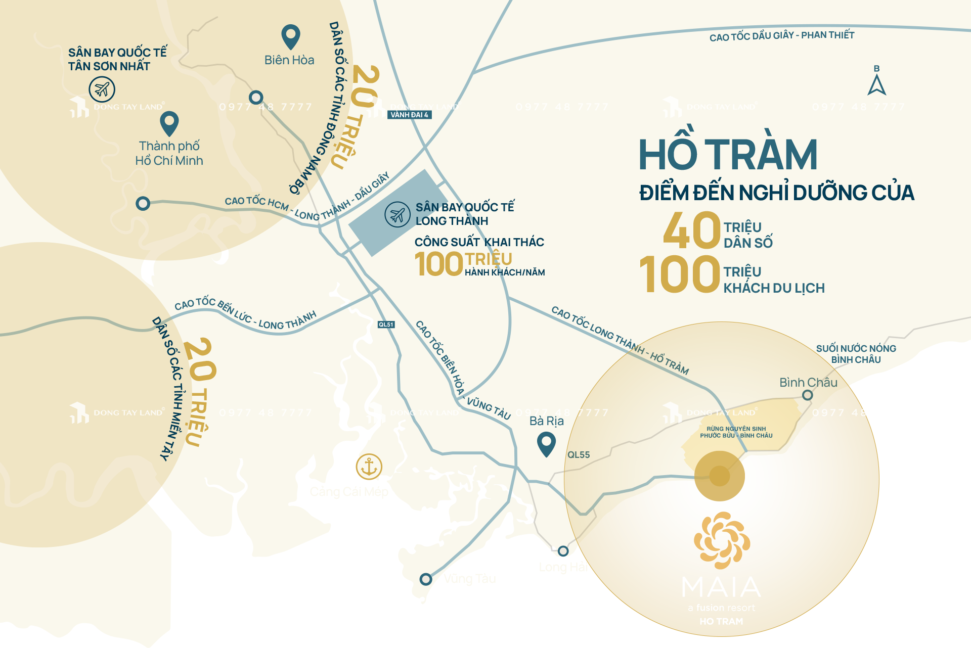 Vị trí MAIA Ho Tram